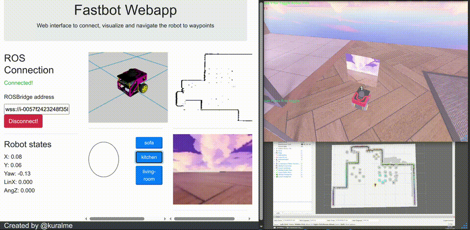 Robot Control Webapp